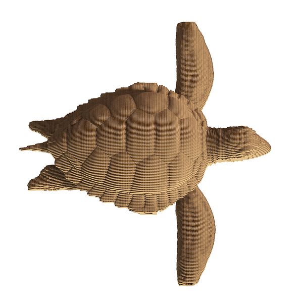 3D пазл Cartonic Черепаха - Картонний 3Д пазл(CARTTURT) фото