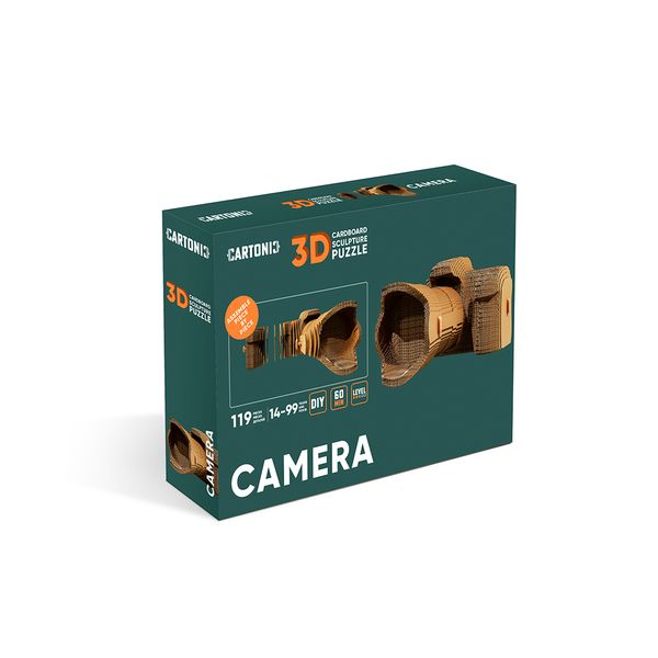 Камера - Картонний 3Д пазл CARTCAM фото