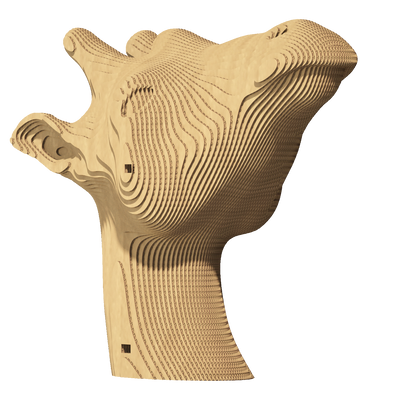 3D пазл Cartonic Жирафа - Картонний 3Д пазл(CARTGIR) фото