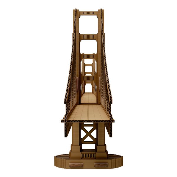 3D пазл Cartonic Міст Золота брама (Golden Gate) - Картонний 3Д пазл(CARTGGB) фото