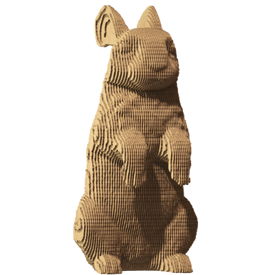 3D пазл Cartonic Кролик - Картонний 3Д пазл(CARTRAB) фото