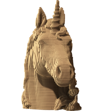 3D пазл Cartonic Єдиноріг - Картонний 3Д пазл(CARTUNI) фото