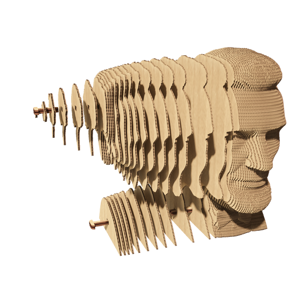 3D пазл Cartonic АБРАГАМ ЛІНКОЛЬН - Картонний 3Д пазл(CARTMLNC) фото