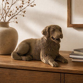 3D пазл Cartonic ЗОЛОТИСТИЙ РЕТРИВЕР (GOLDEN RETRIEVER) - Картонний 3D-пазл(CARTRETRI) фото