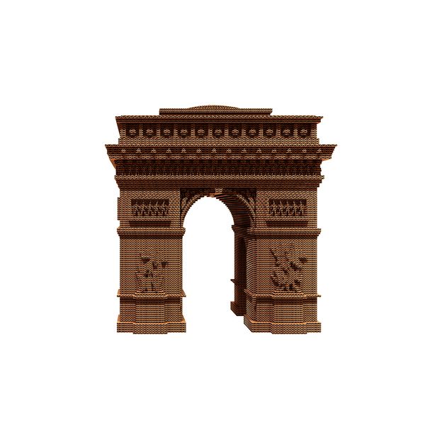 3D пазл Cartonic Тріумфальна арка (Париж) - Картонний 3Д пазл(CARTARCP) фото