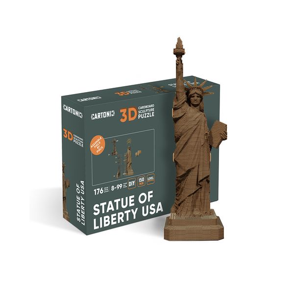 3D пазл Cartonic Статуя Свободи - Картонний 3Д пазл(CARTLIBUS) фото